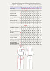 Maison Fauve Soupir Pyjamas Pattern Back