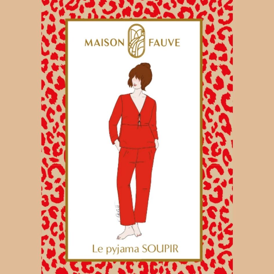 Maison Fauve Soupir Pyjamas Pattern Cover