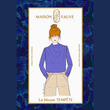 Maison Fauve Temp Te Blouse Pattern Cover