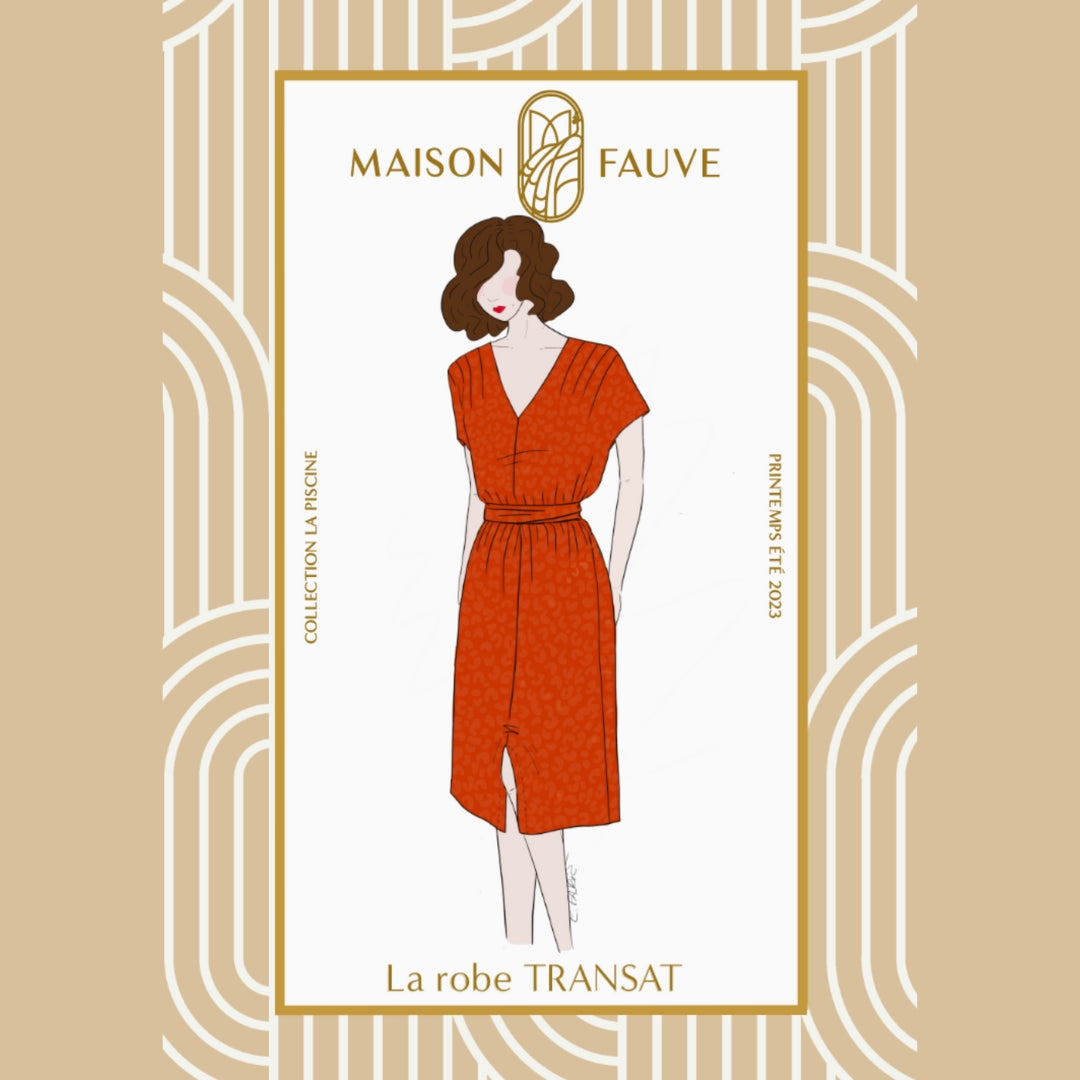 Maison Fauve Transat Dress Sewing Pattern Cover