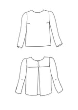 Maison Fauve Violette Sketch