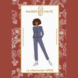 Maison Fauve Vip Re Jumpsuit Dress Pattern Cover