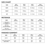 Mandy Boat Tee Tessuti Size Chart