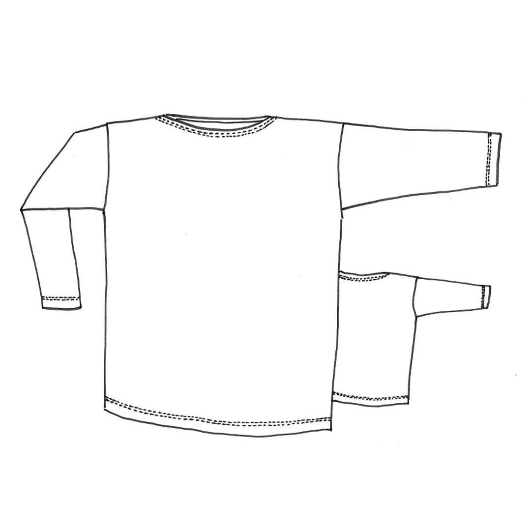 Mandy Boat Tee Tessuti Sketch
