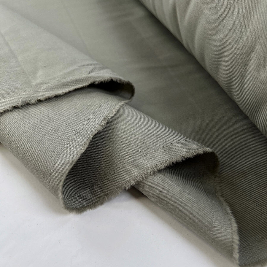 Maneuver Sage Polyester Cotton Woven Trouser Fabric Fold