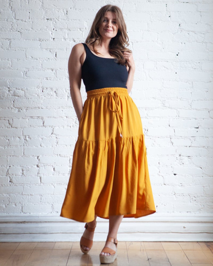 Mave Skirt Pattern Size 0 18 By True Bias Model 1