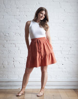 Mave Skirt Pattern Size 0 18 By True Bias Model 4