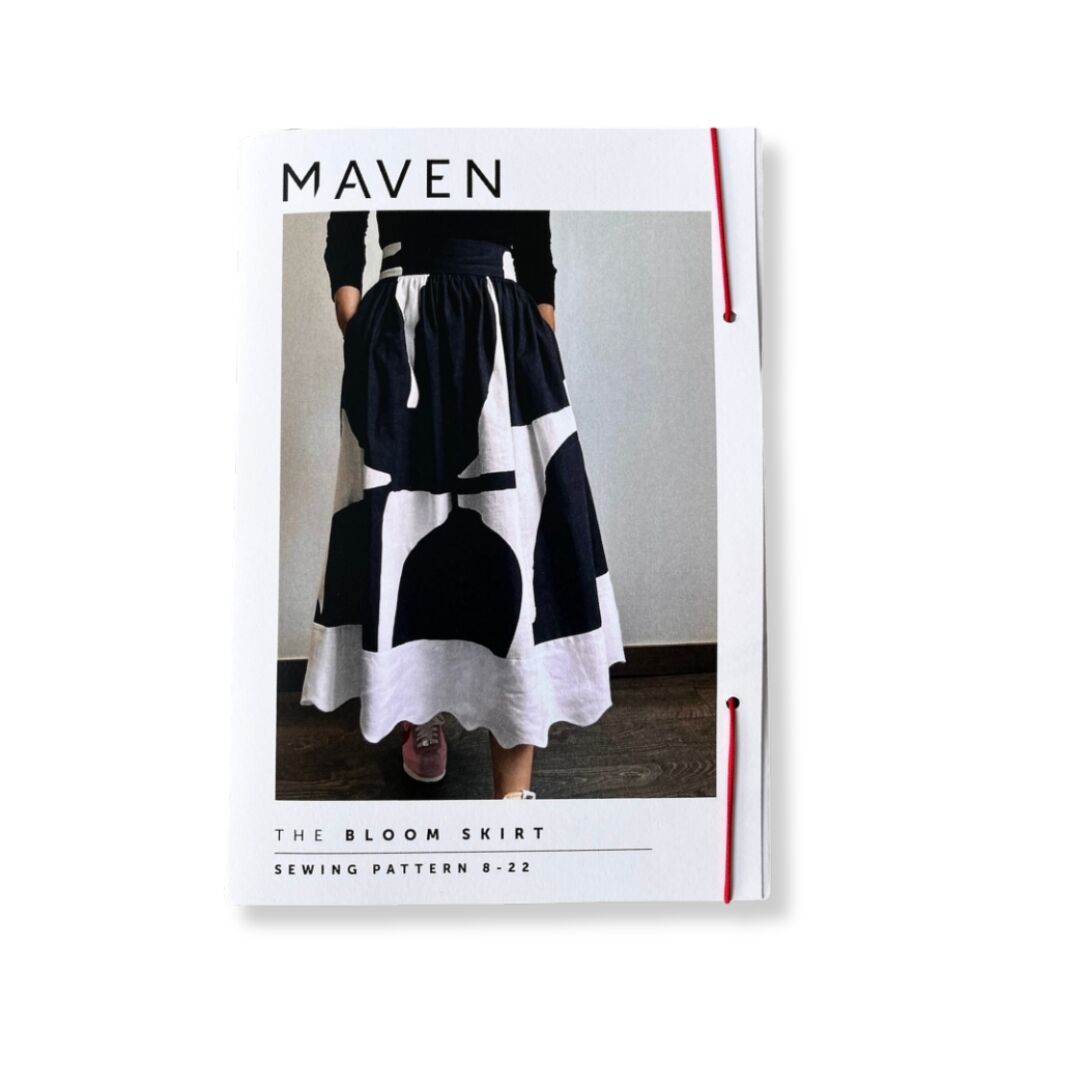 Maven Bloom Skirt Sewing Pattern Cover 2