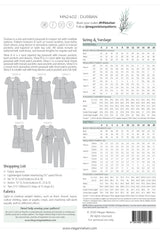 Megan nielsen durban jumpsuit and romper back