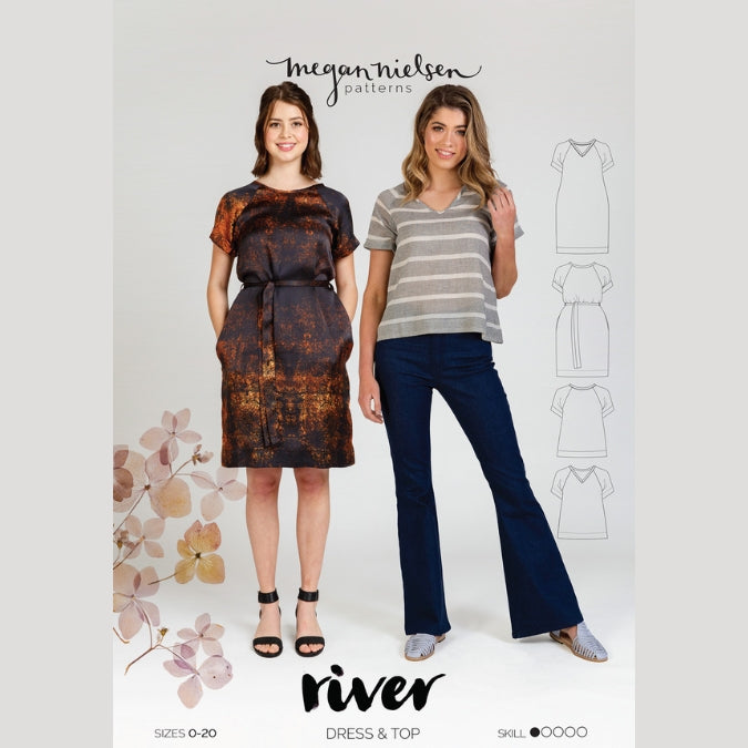 Megan Nielsen River Dress And Top Pattern Cover