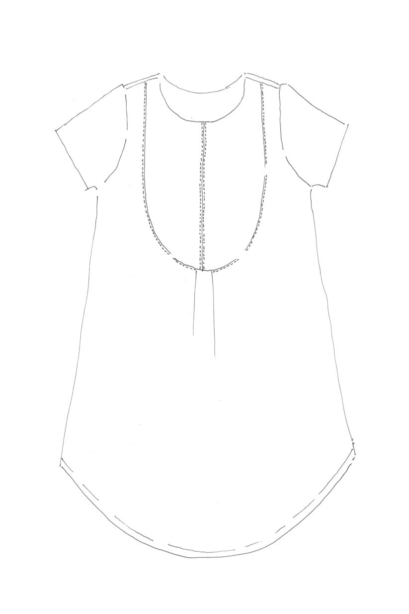 Merchant   Mills Dress Shirt Pattern Sizes 20 28 Sketch1