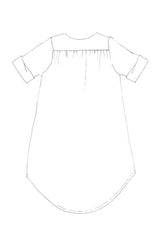 Merchant   Mills Dress Shirt Pattern Sizes 20 28 Sketch3