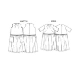 Merchant   Mills Ellis   Hattie Dress  Pattern Sizes 18 28 Sketch