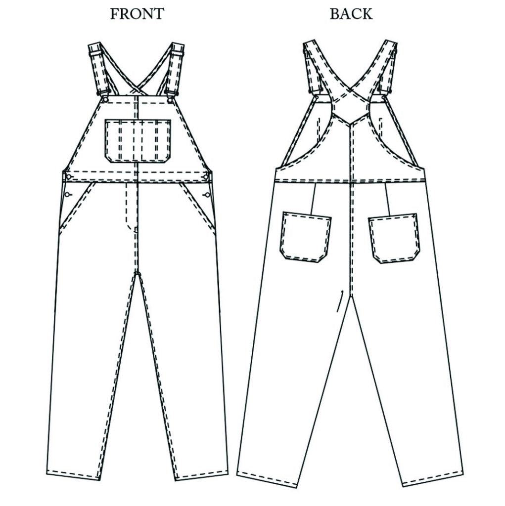 Merchant   Mills Harlene Dungarees Pattern Sizes 6 18 Sketch Ed532355 A2B7 40A7 B81A 3D33Ea803Efc