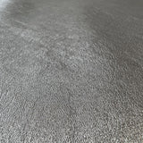 Metallic Leatherette Fabric Grey Pewter Full