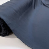 Midnight Satin Navy Polyester Satin Dress Fabric R
