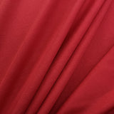 Milan Red Nylon Viscose Plain Knitted Jersey Dress Fabric