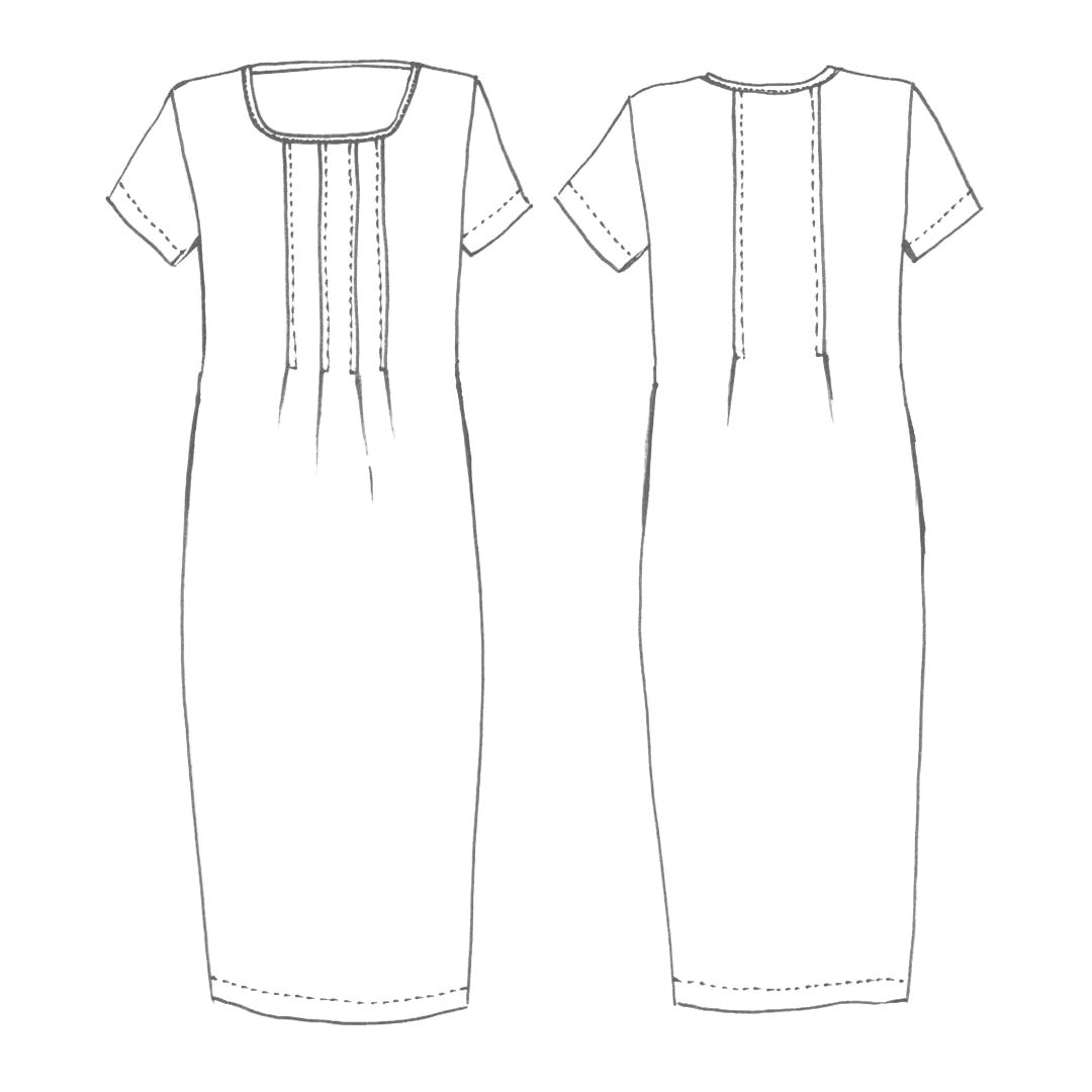 Milenda Dress Sketch