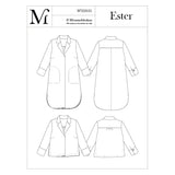 Monsterfabriken Ester Dress And Shirt Pattern Cover