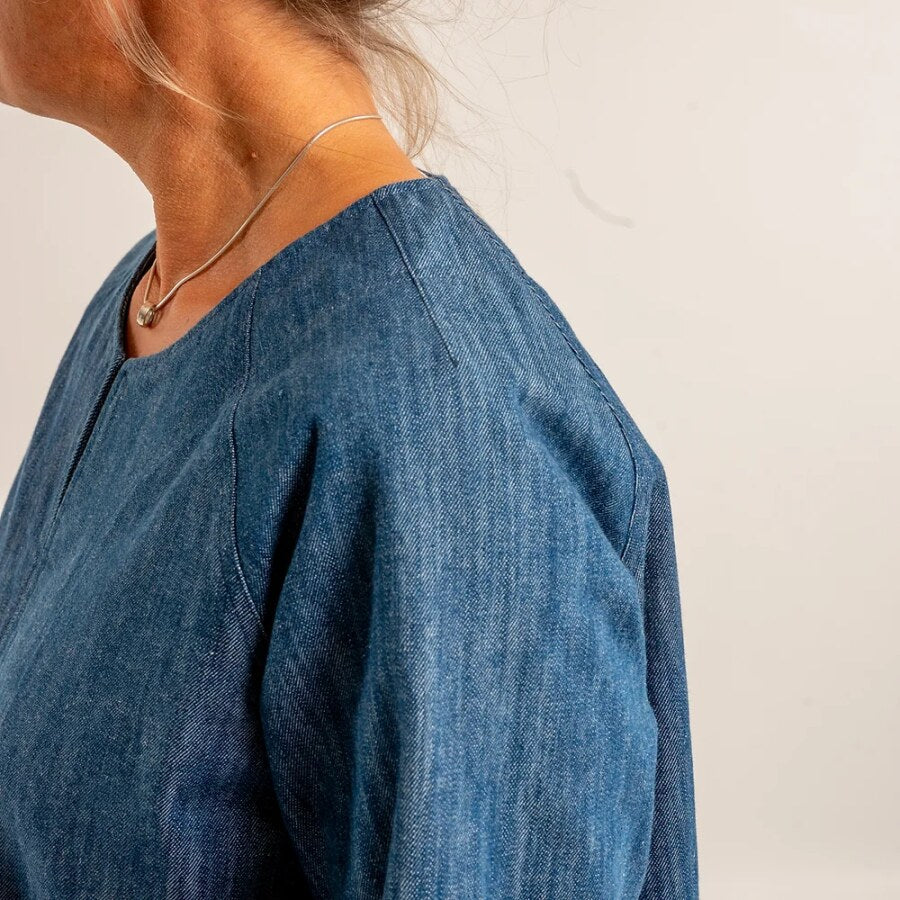 Monsterfabriken Flora Collarless Overshirt Pattern 2