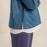 Monsterfabriken Flora Collarless Overshirt Pattern 4