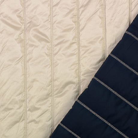Moonraker Pearl Polyester Polyamid Coat Fabric Fold