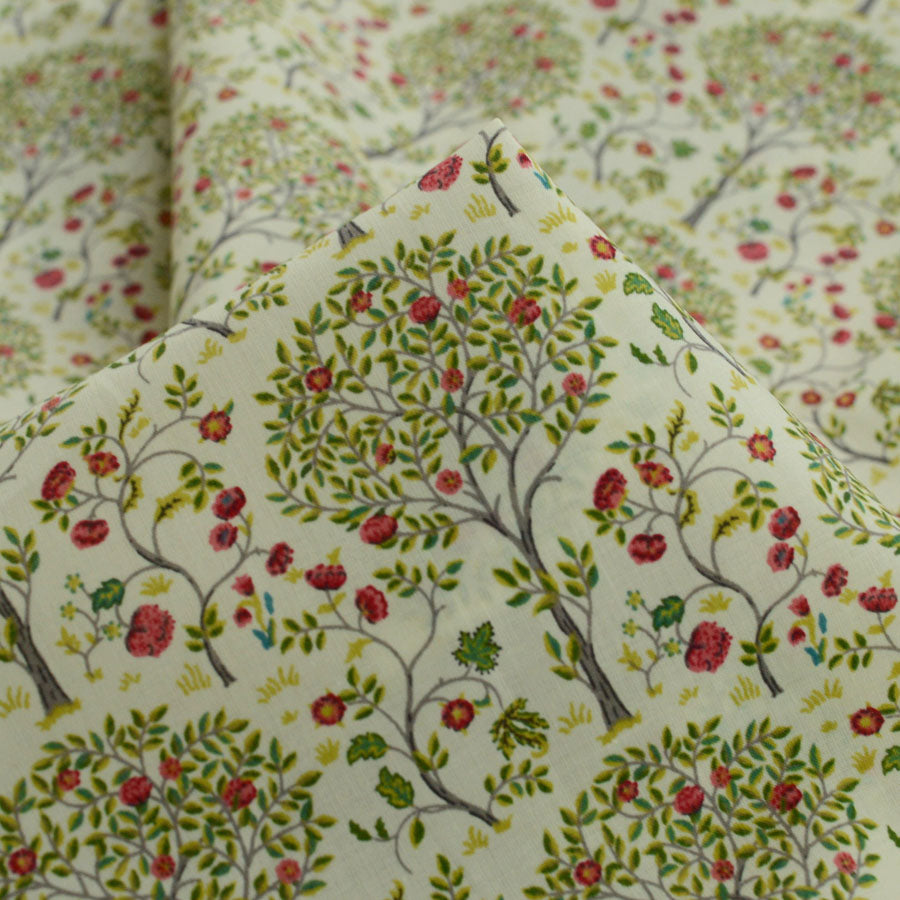 Mulberry Tree Cotton Lawn Beige Tree Fabric Cu Copy