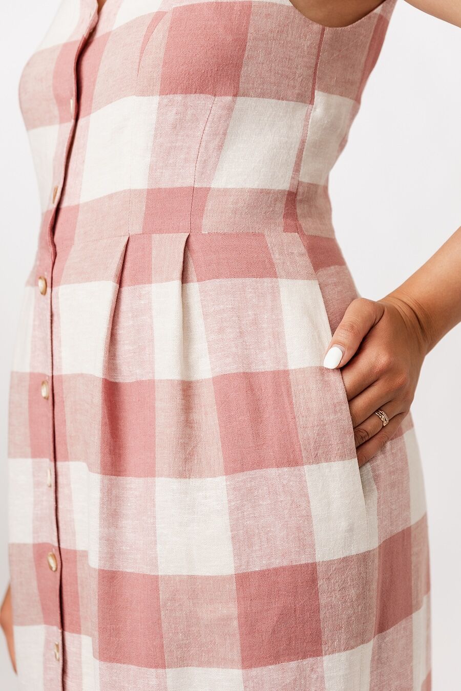 Named Asteri Button Down Dress   Vest Pattern 3