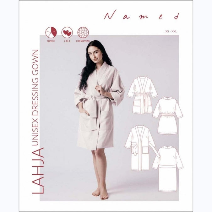 Named Clothing Lahja Dressing Gown Pattern Cover E3Ccb3B1 28Bd 48Ae 8007 367Af9Ad2Fec