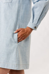 Named Loviisa Denim Dress Pattern 3