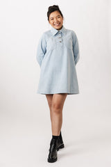 Named Loviisa Denim Dress Pattern 5
