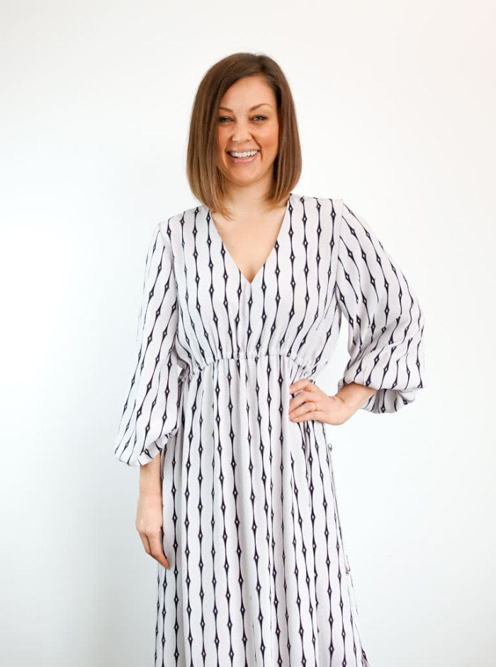 Naomi Woven Dress Pattern Style Arc 2