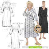 Naomi Woven Dress Pattern Style Arc Cover