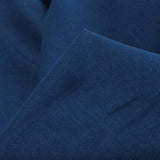 Navy Trio Chino Cotton Twill Trousering Fabric Cu1