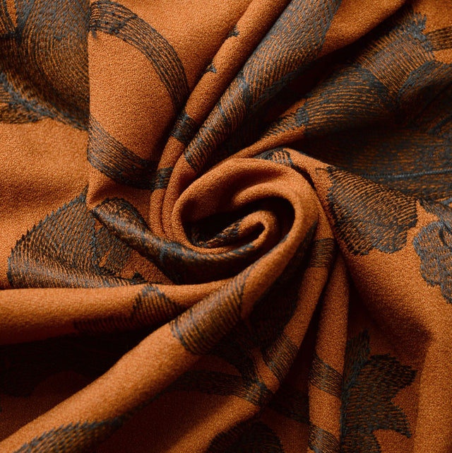 Needle Thread Bronze Polyester Dress Fabric Material Cud B13446Fa 96F7 44De Ab98 A1534Bfc37Fc