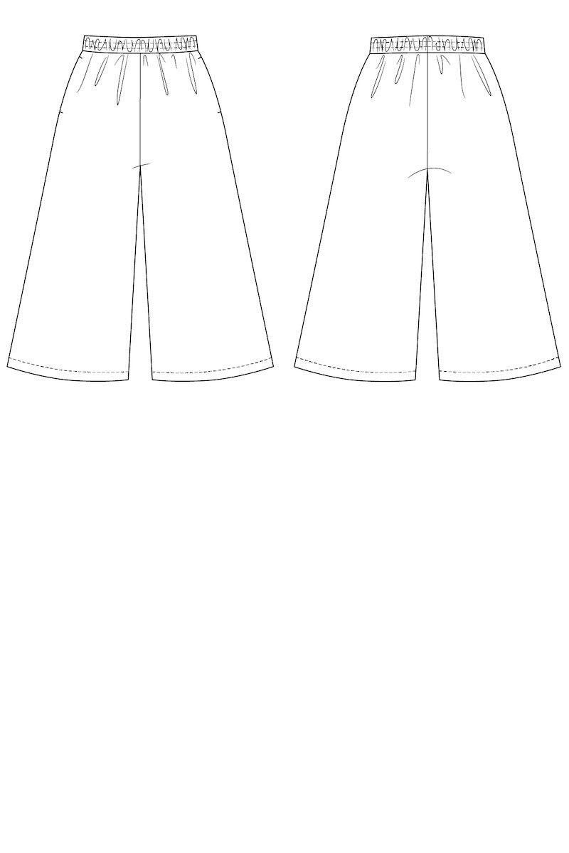 Ninni Culottes Pattern By Named Clothing Example
