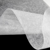 Non Woven Fusible Iron On Interfacing Light White Fold