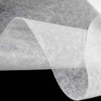 Fusible Iron On Interfacing - Light - White