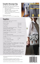 Noodlehead Campfire Messenger Bag Pattern Back