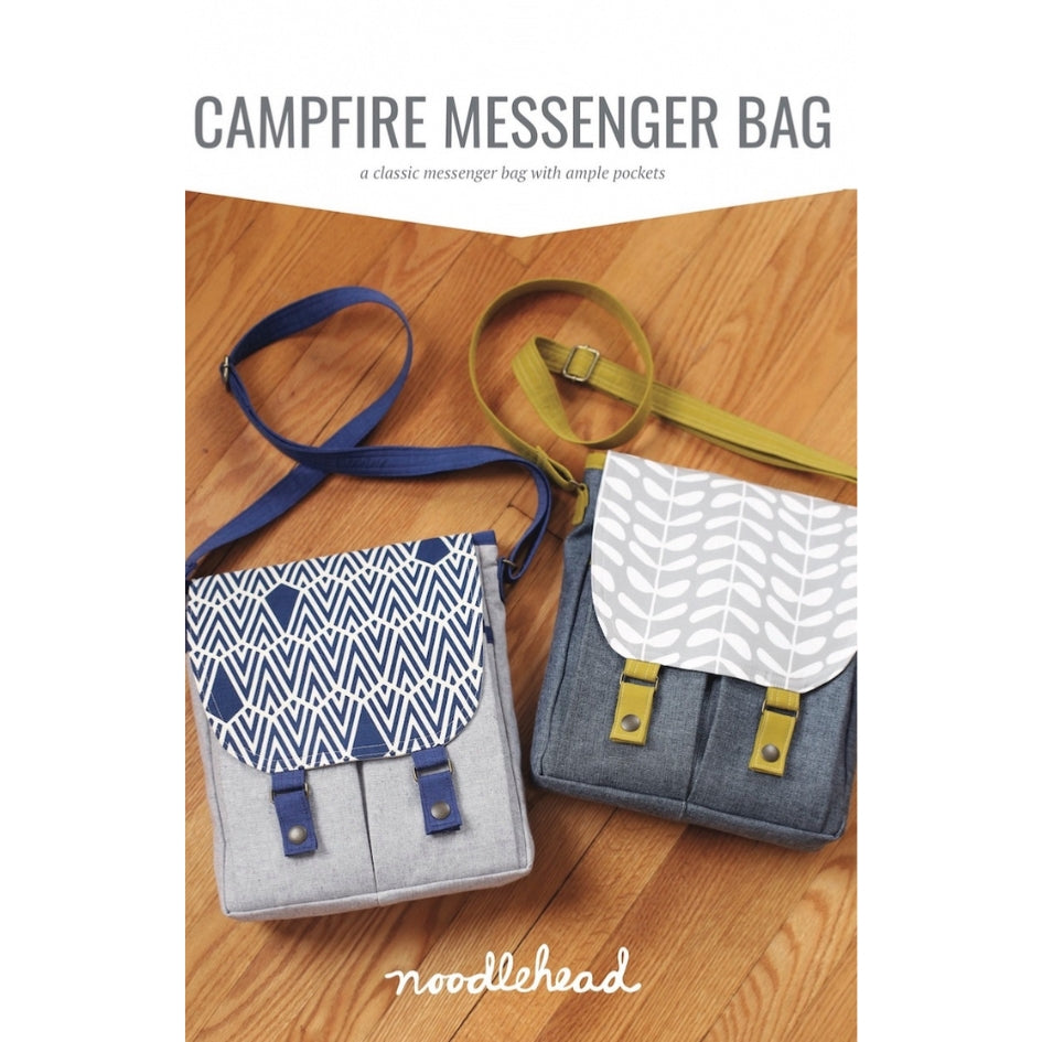 Noodlehead Campfire Messenger Bag Pattern Cover