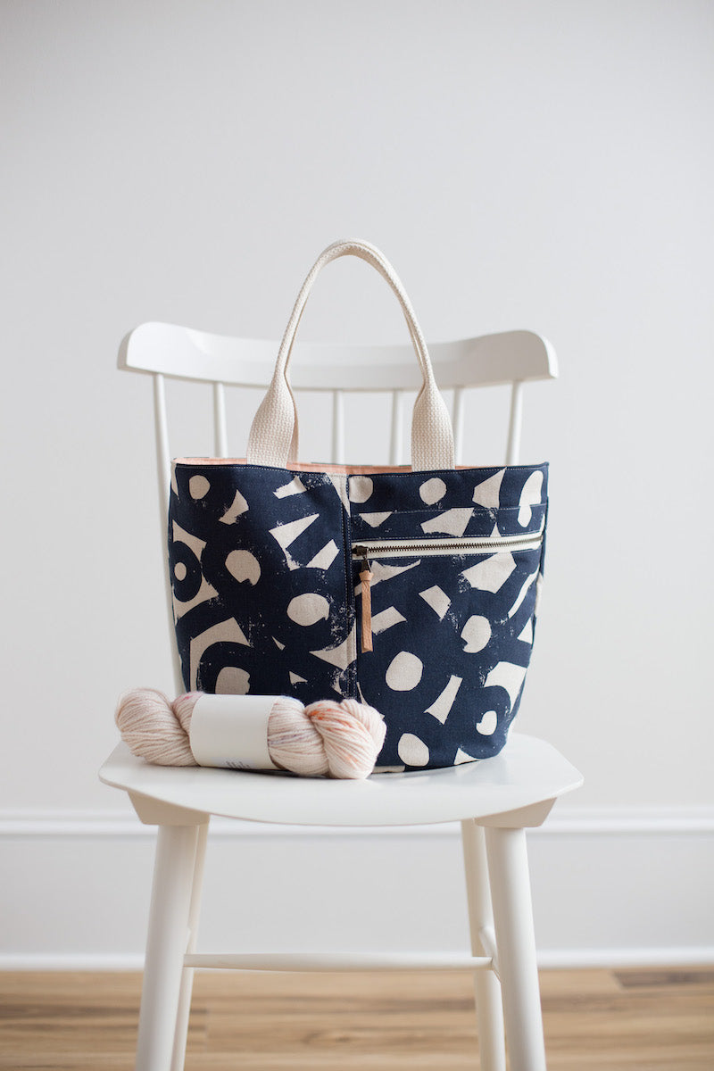Noodlehead Crescent Tote Pattern 2