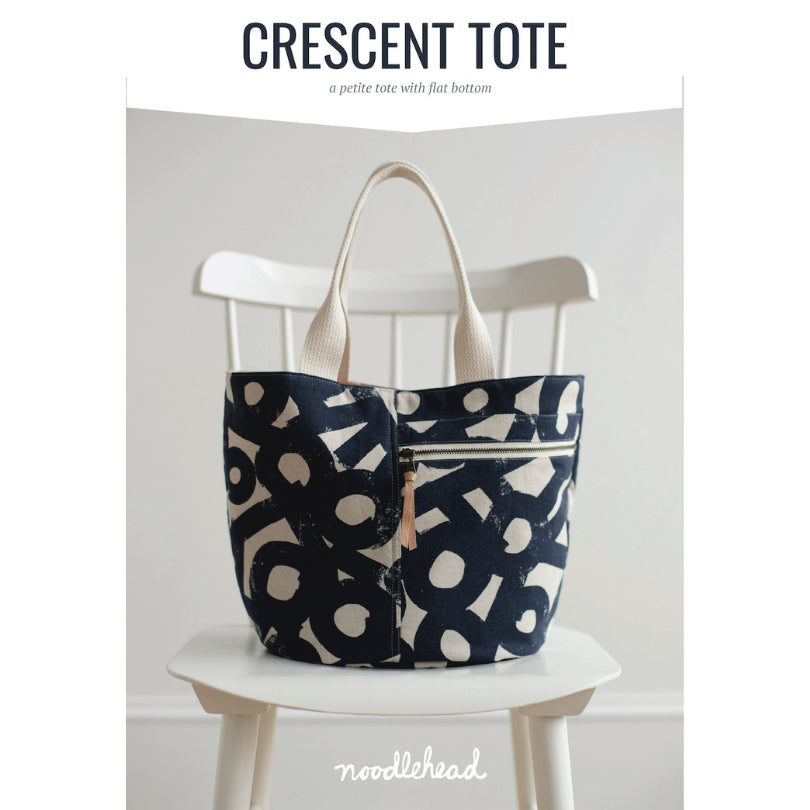 Noodlehead Crescent Tote Pattern Cover