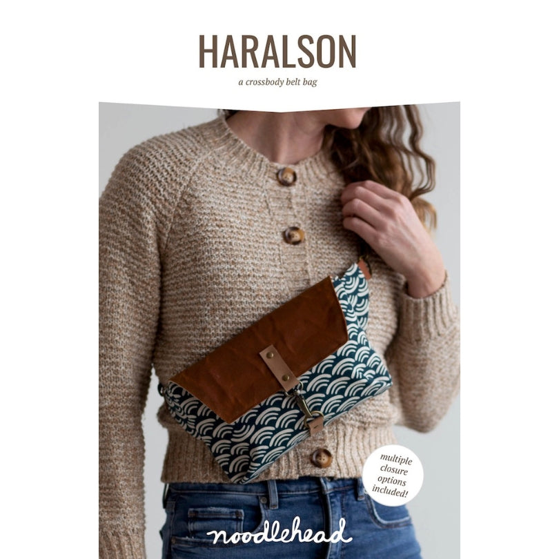 Noodlehead Haralson Belt Bag Pattern Cover