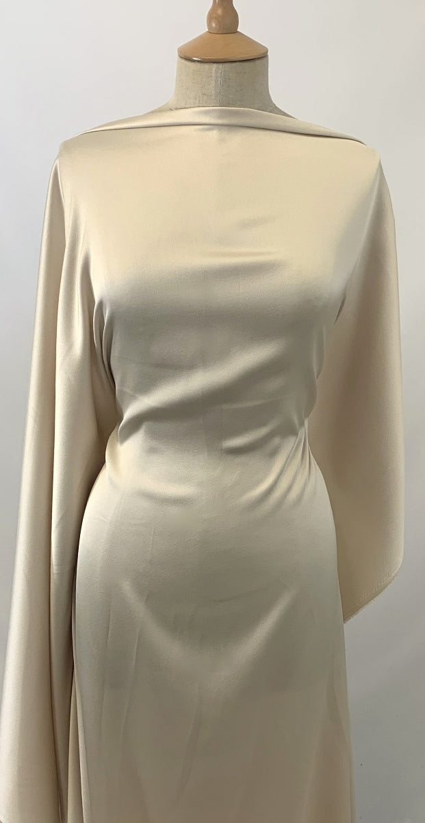 Nostalgic Satin Backed Matte Crepe Dress Fabric Dress