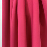 Not The Only Fruit Cerise Polyester Elastane Trousering Fabric Drape