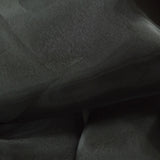Nothing To Hide Black Sheer Polyester Organza Fabric Cud