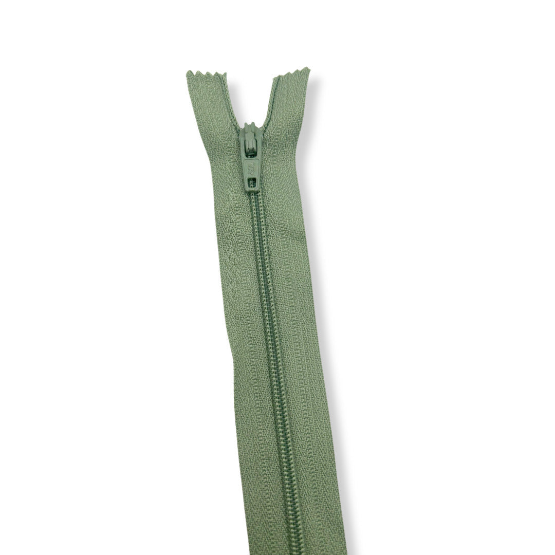 Nylon Zip Dusty Green
