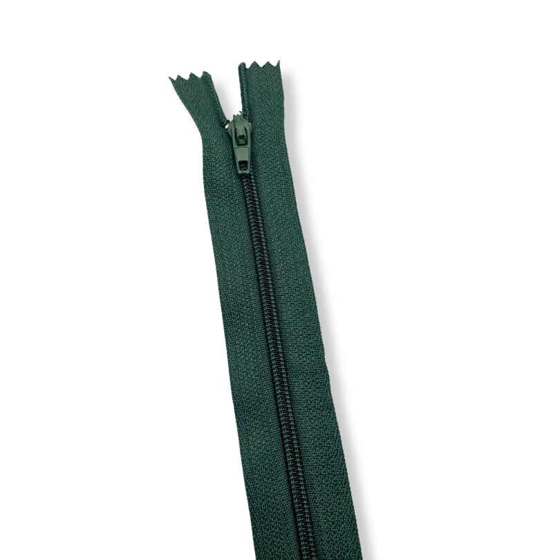 Nylon Zip Forest Green