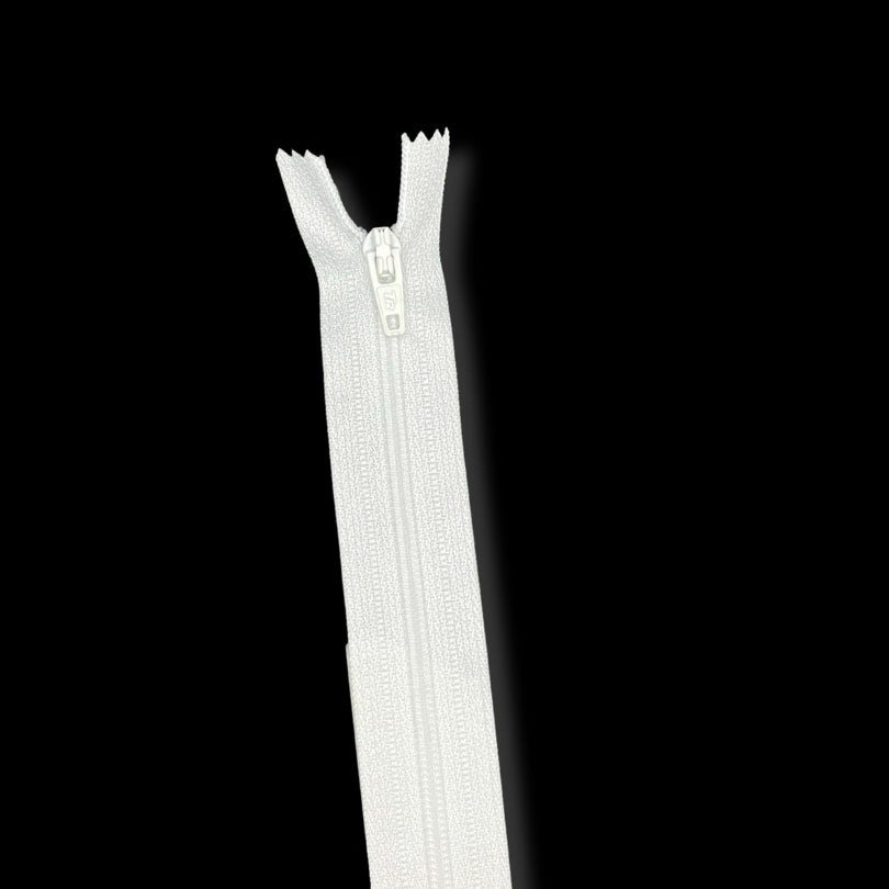Nylon Zip Soft White