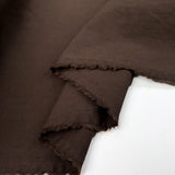 Olde Towne Brown Cotton Plain Woven Fabric Fold